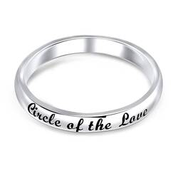 Circle Of The Love Silver Rings NSR-987